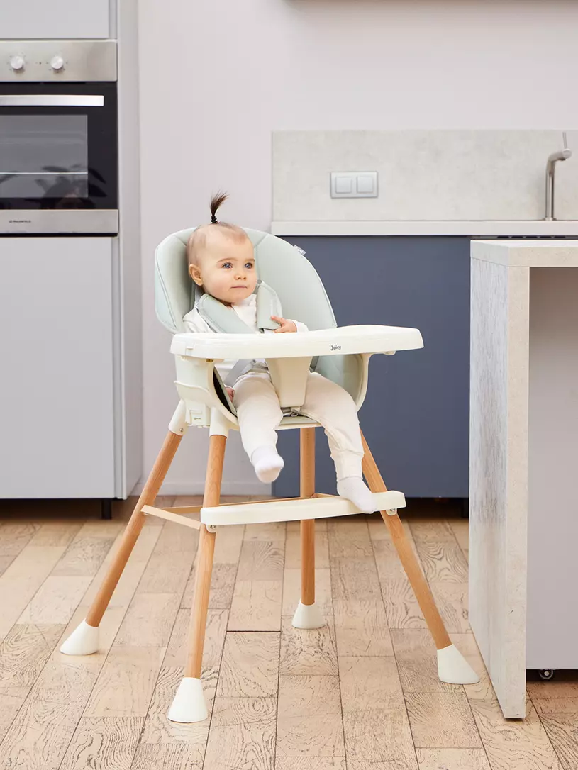 Стульчик для кормления Rant Juicy Cloud pink Мятный