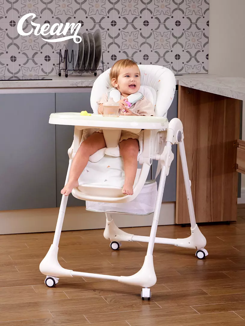 Стульчик для кормления Rant Cream 2024 Graphite Зеленый