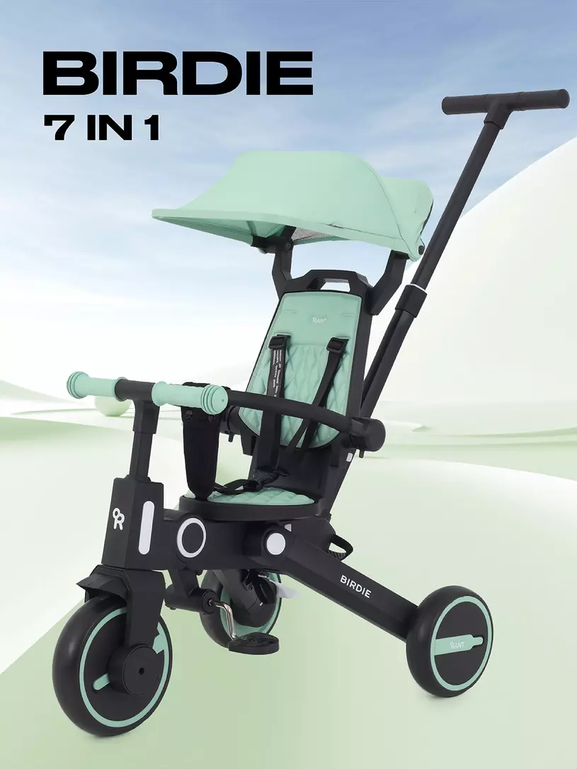 Велосипед 3-х колесный Rant Birdie Olive Мятный