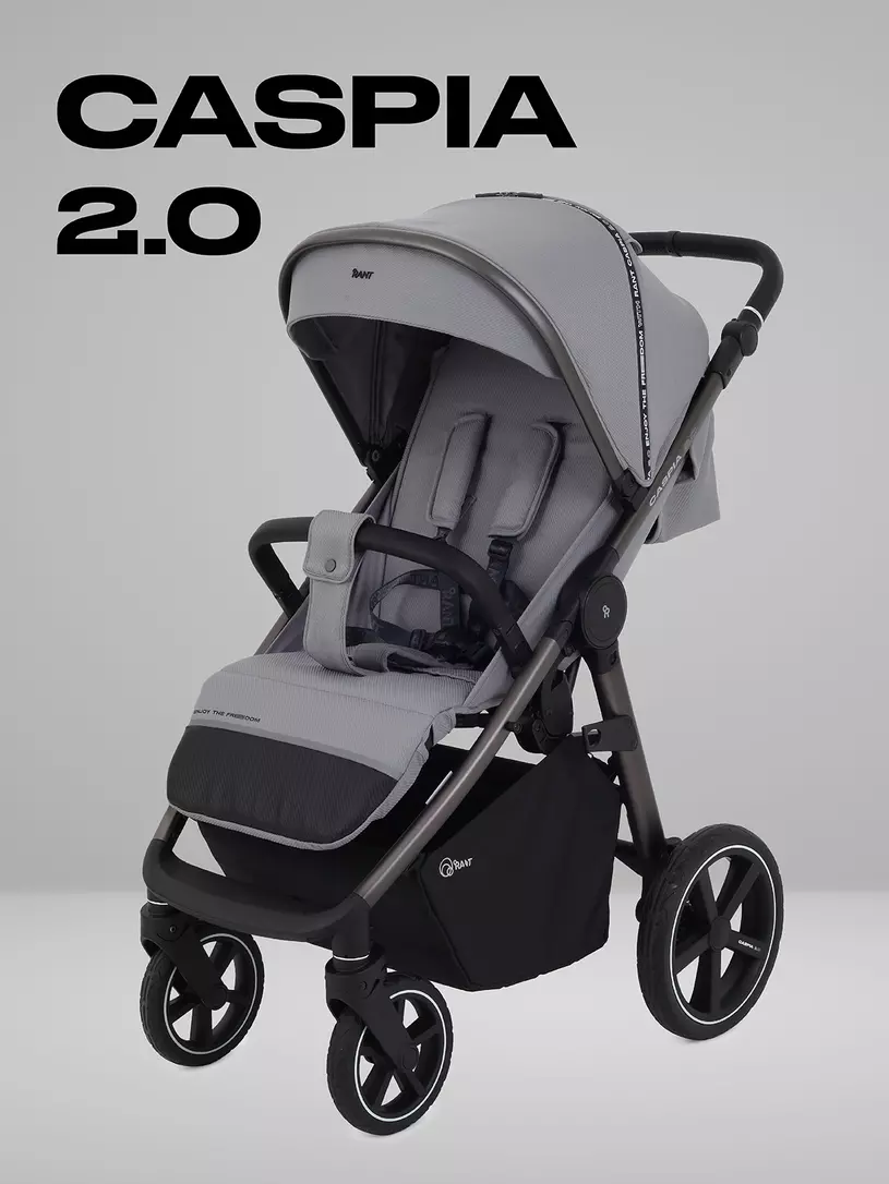 Коляска прогулочная Rant Caspia 2.0 2025 Green Серый