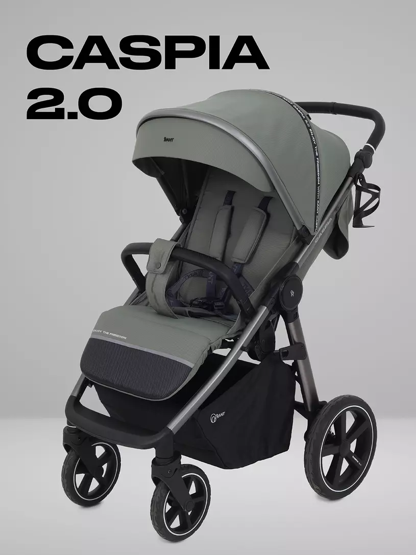 Коляска прогулочная Rant Caspia 2.0 2025 Green Оливковый